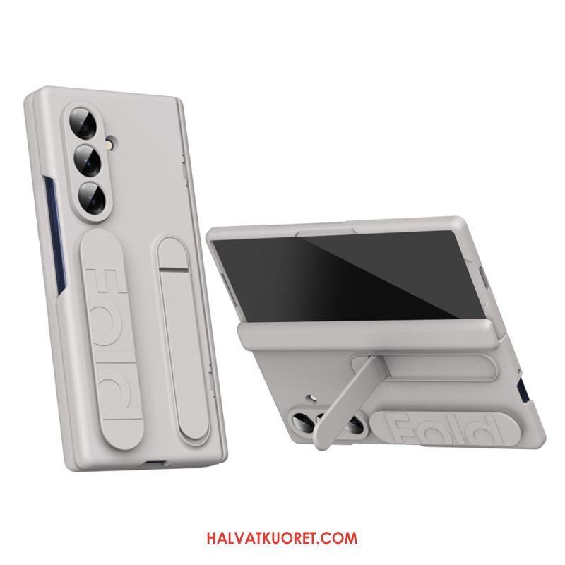 Kuori Samsung Galaxy Z Fold 7 Käyttöohje Hihna Ja Karkaistusta Lasista Valmistettu Näyttö Suoja
