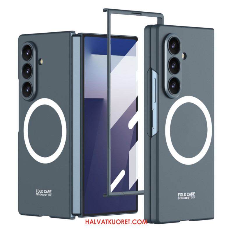 Kuori Samsung Galaxy Z Fold 7 Magneettinen Karkaistulla Lasisella Näytönsuojalla