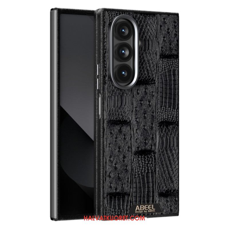 Kuori Samsung Galaxy Z Fold 7 Magsafe-yhteensopiva Kohokuvioitu Abeel