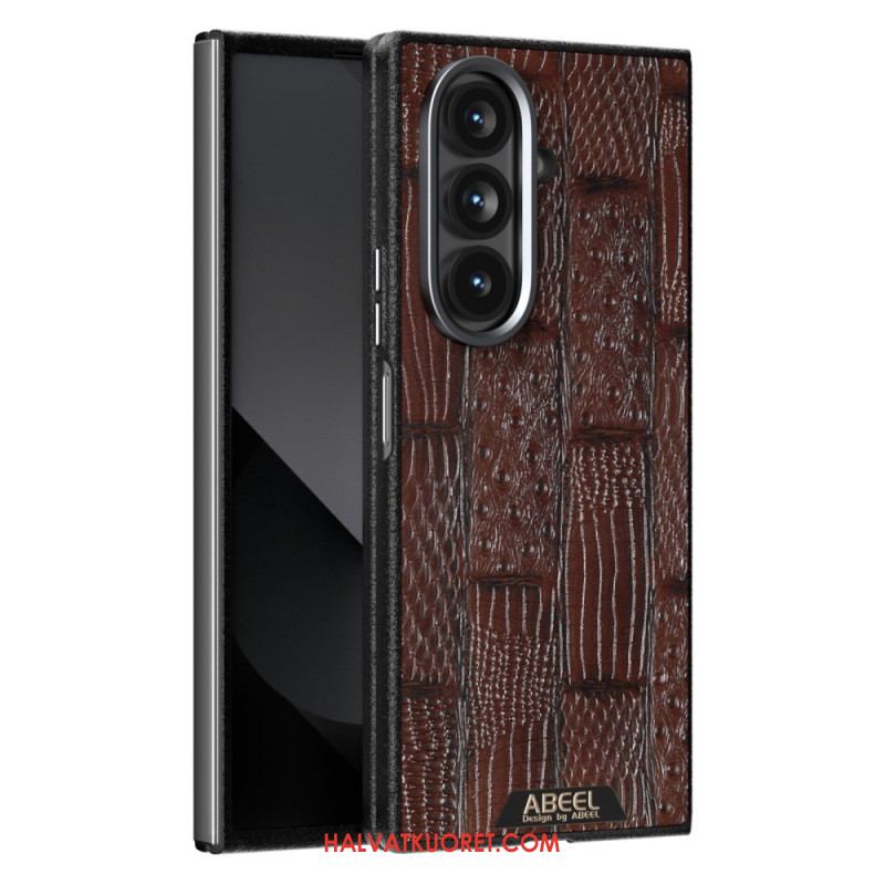 Kuori Samsung Galaxy Z Fold 7 Magsafe-yhteensopiva Kohokuvioitu Abeel