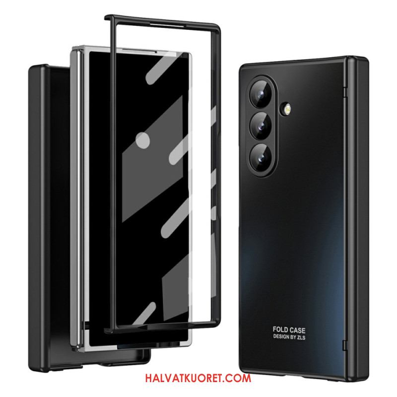Kuori Samsung Galaxy Z Fold 7 Metallinhohtoinen Näytönsuoja