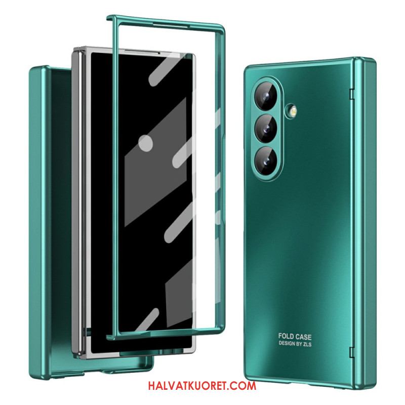 Kuori Samsung Galaxy Z Fold 7 Metallinhohtoinen Näytönsuoja