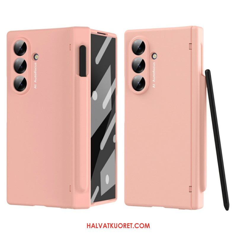 Kuori Samsung Galaxy Z Fold 7 Saranasuojus Ja Kynänpidike Suojakuori