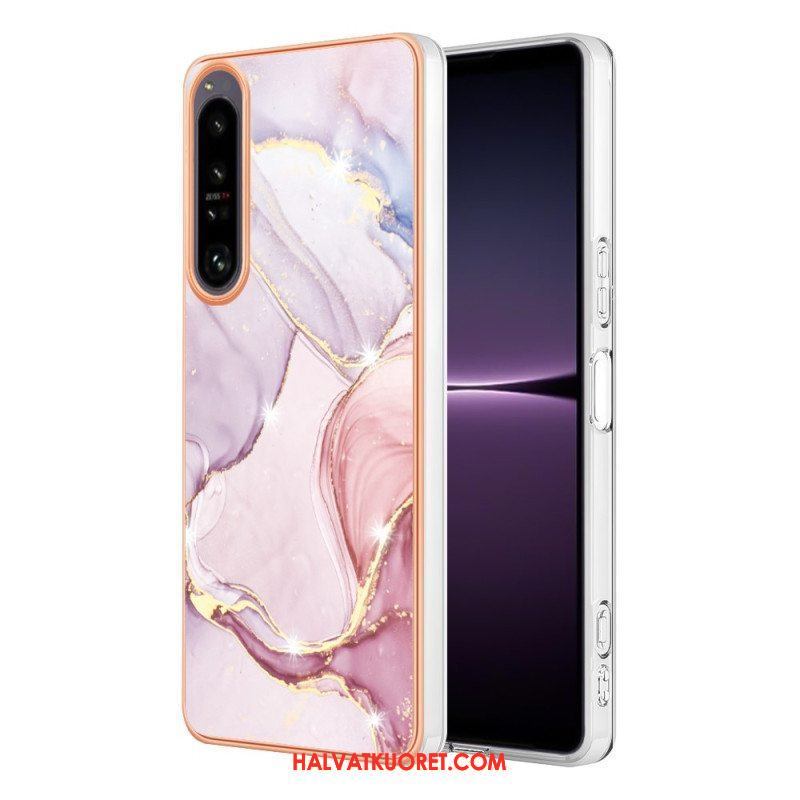 Kuori Sony Xperia 1 IV Värillinen Marmori