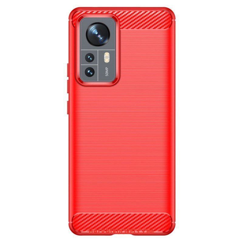 Kuori Xiaomi 12 Pro Harjattua Hiilikuitua