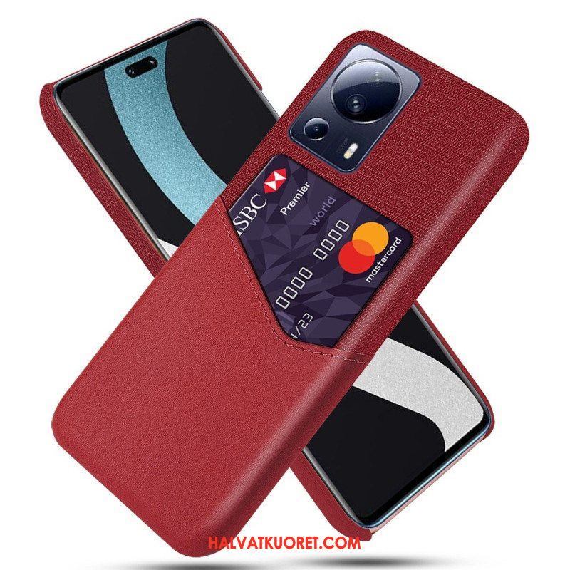 Kuori Xiaomi 13 Lite Korttipidikkeen Muotoilu