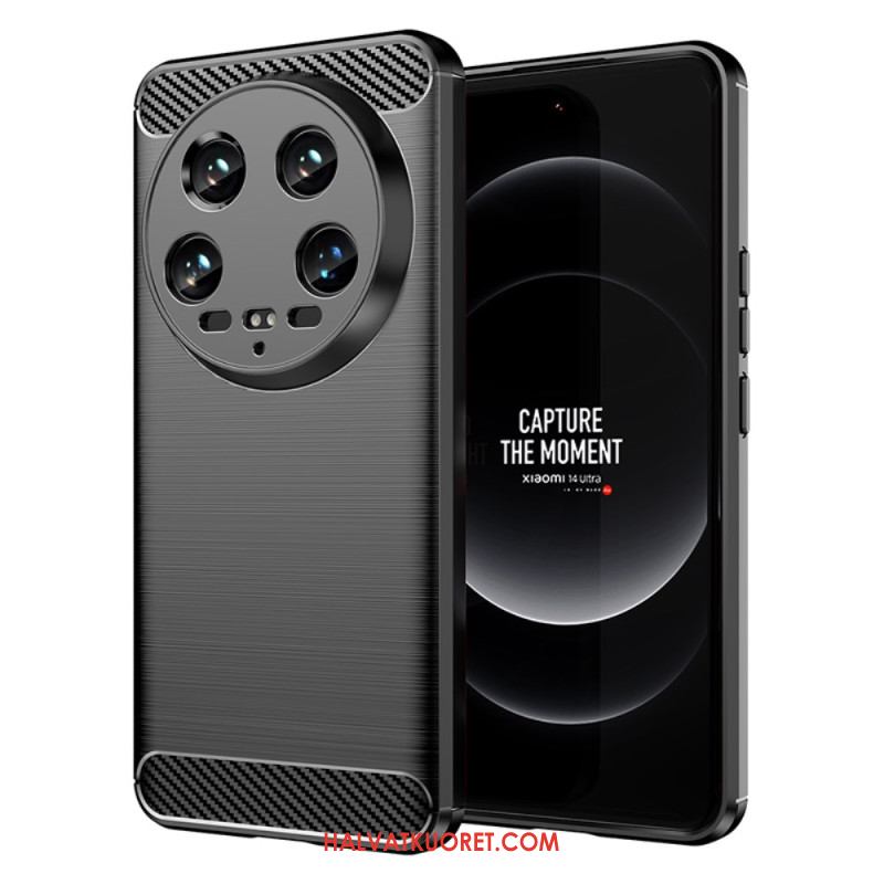Kuori Xiaomi 14 Ultra Harjattu Hiilikuitu
