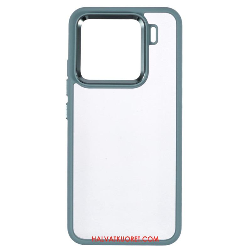 Kuori Xiaomi 15 Läpinäkyvä Silikonireuna Suojakuori