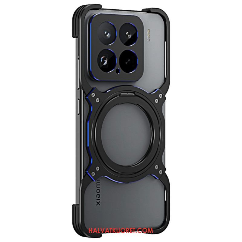 Kuori Xiaomi 15 Metallinen Jalusta Ja Puskuri