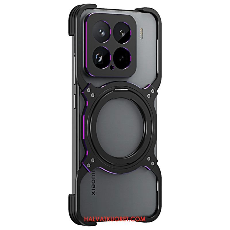 Kuori Xiaomi 15 Metallinen Jalusta Ja Puskuri