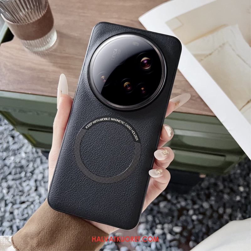 Kuori Xiaomi 15 Ultra Magsafe-nahkakuviointiyhteensopiva