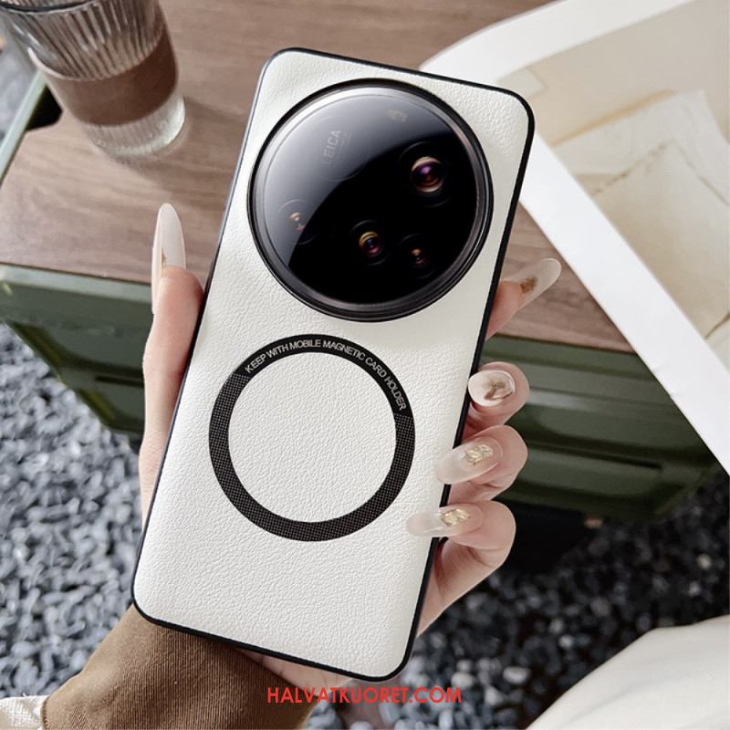 Kuori Xiaomi 15 Ultra Magsafe-nahkakuviointiyhteensopiva