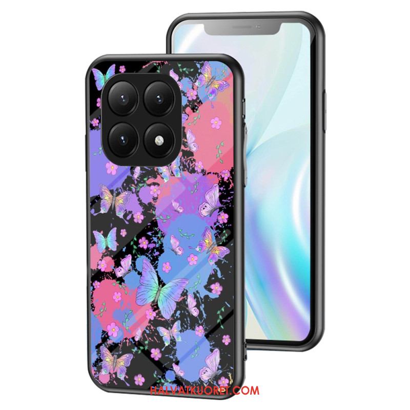 Kuori Xiaomi 15t Karkaistusta Lasista Valmistetut Perhoset