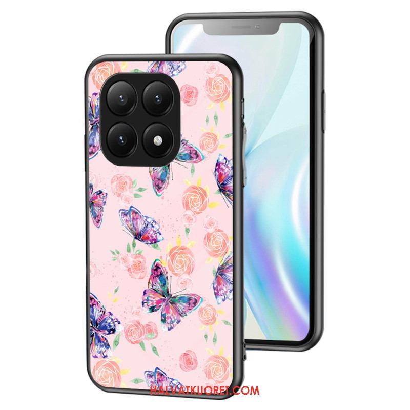 Kuori Xiaomi 15t Karkaistusta Lasista Valmistetut Perhoset