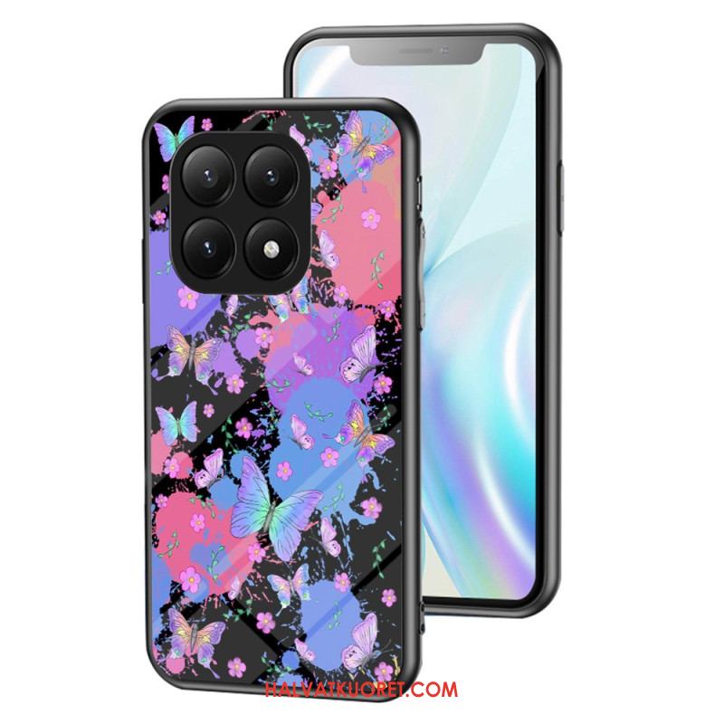 Kuori Xiaomi 15t Pro Karkaistusta Lasista Tehdyt Perhoset