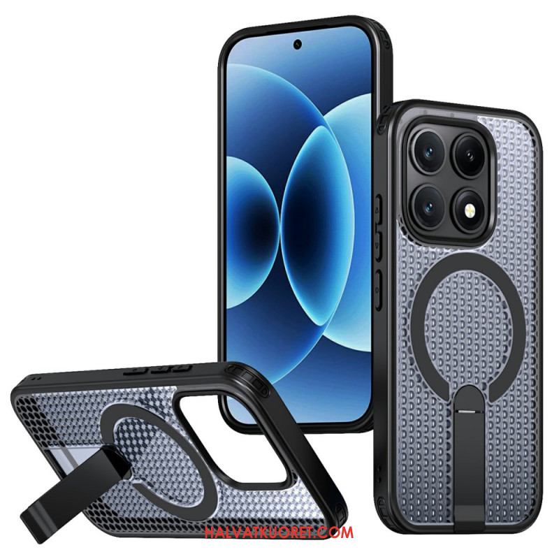 Kuori Xiaomi 17 Magneettinen Ruudukkokuvio Ja Tukijalka