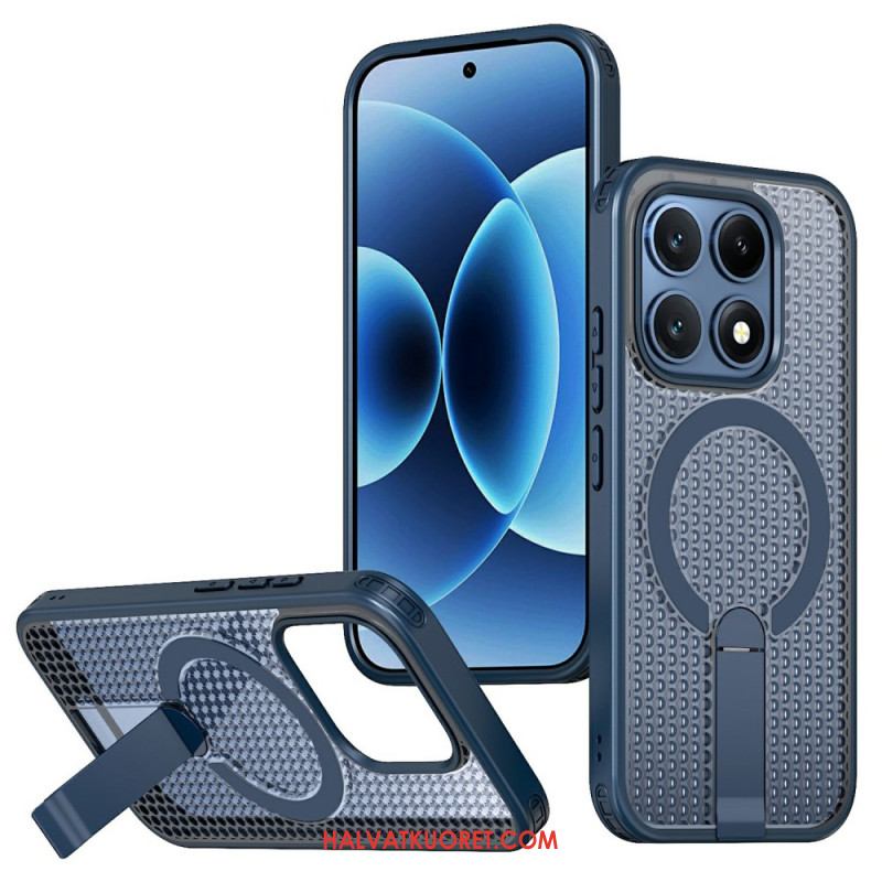 Kuori Xiaomi 17 Magneettinen Ruudukkokuvio Ja Tukijalka