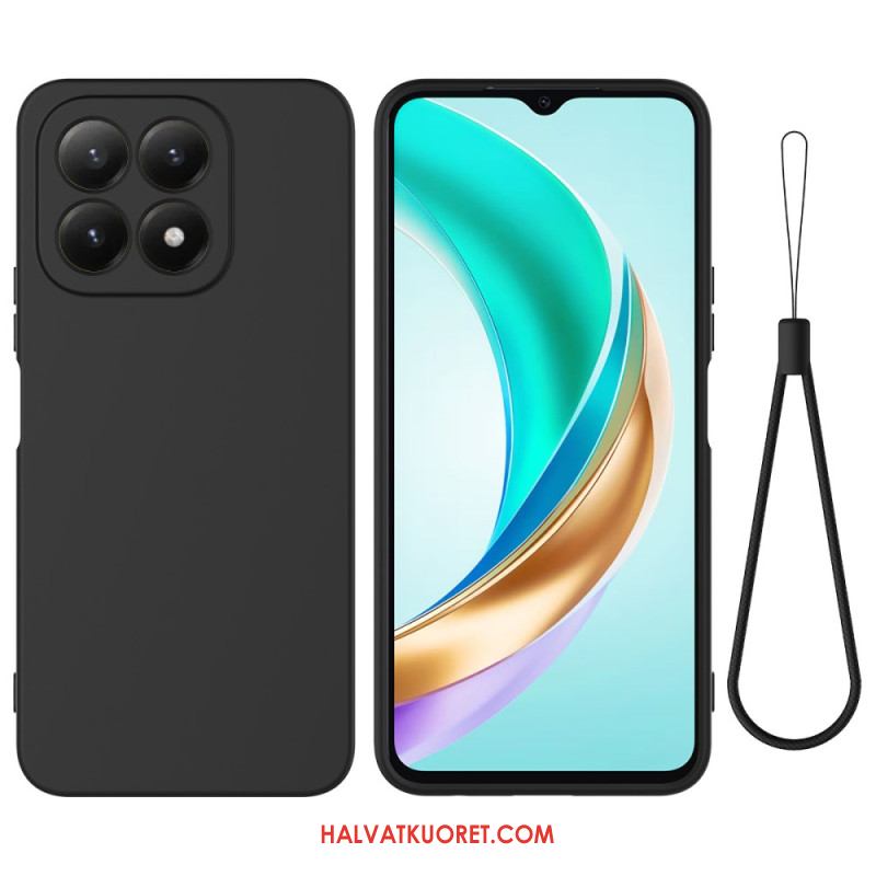 Kuori Xiaomi 17 Nestemäinen Silikoni Hihnalla