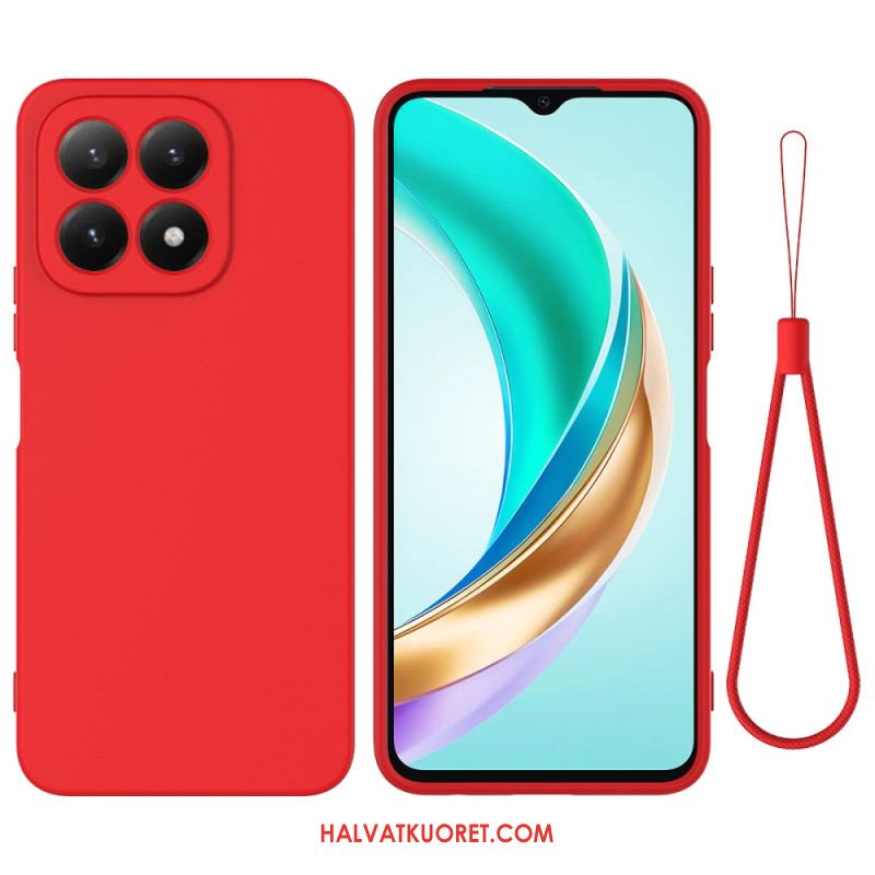 Kuori Xiaomi 17 Nestemäinen Silikoni Hihnalla