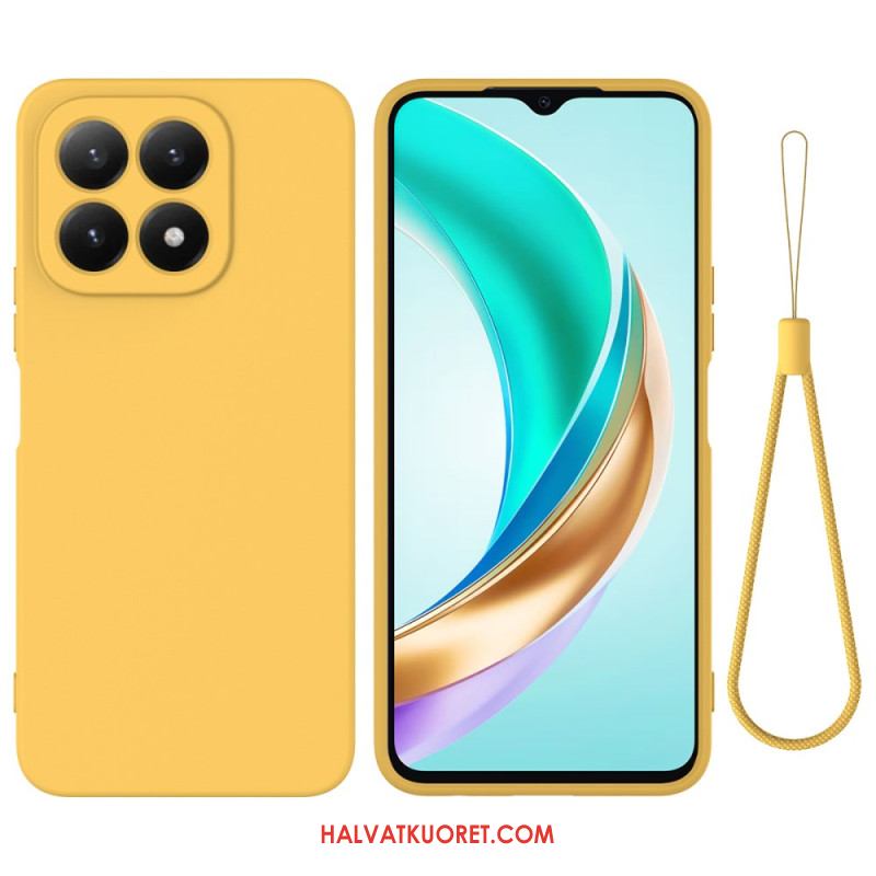 Kuori Xiaomi 17 Nestemäinen Silikoni Hihnalla