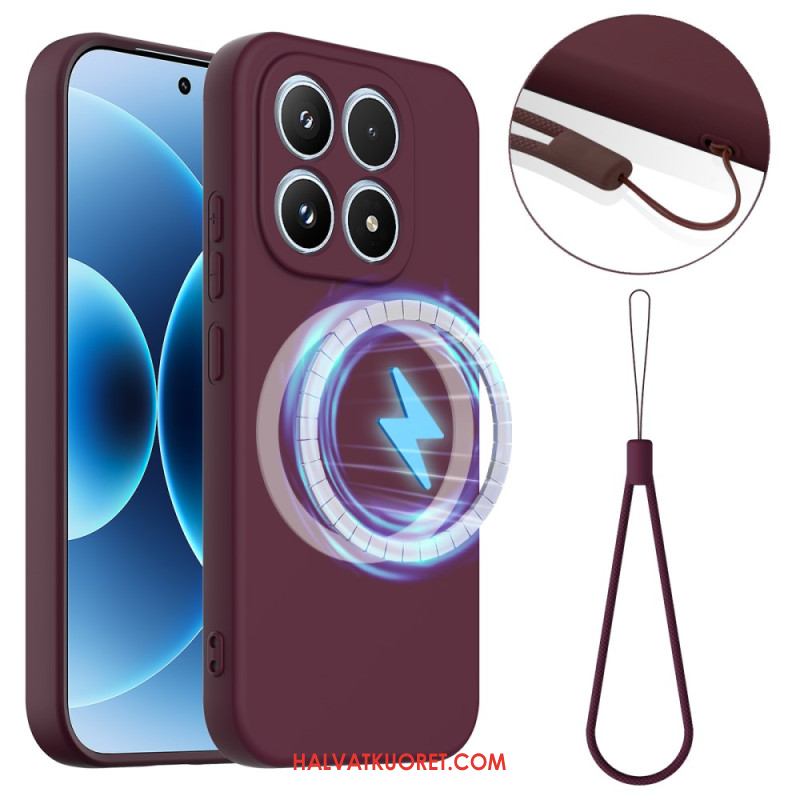 Kuori Xiaomi 17 Nestemäinen Silikonimagneettinen