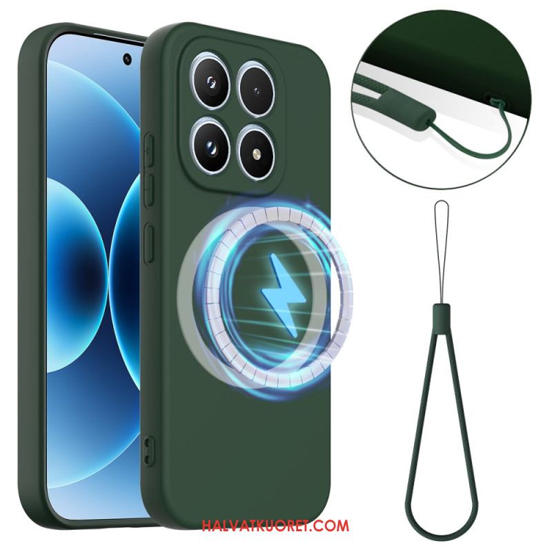 Kuori Xiaomi 17 Nestemäinen Silikonimagneettinen