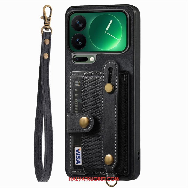 Kuori Xiaomi 17 Pro Korttipaikat Ja Hihna Suojakuori