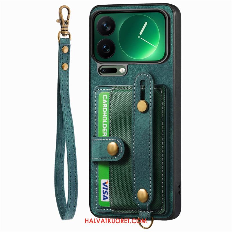 Kuori Xiaomi 17 Pro Korttipaikat Ja Hihna Suojakuori