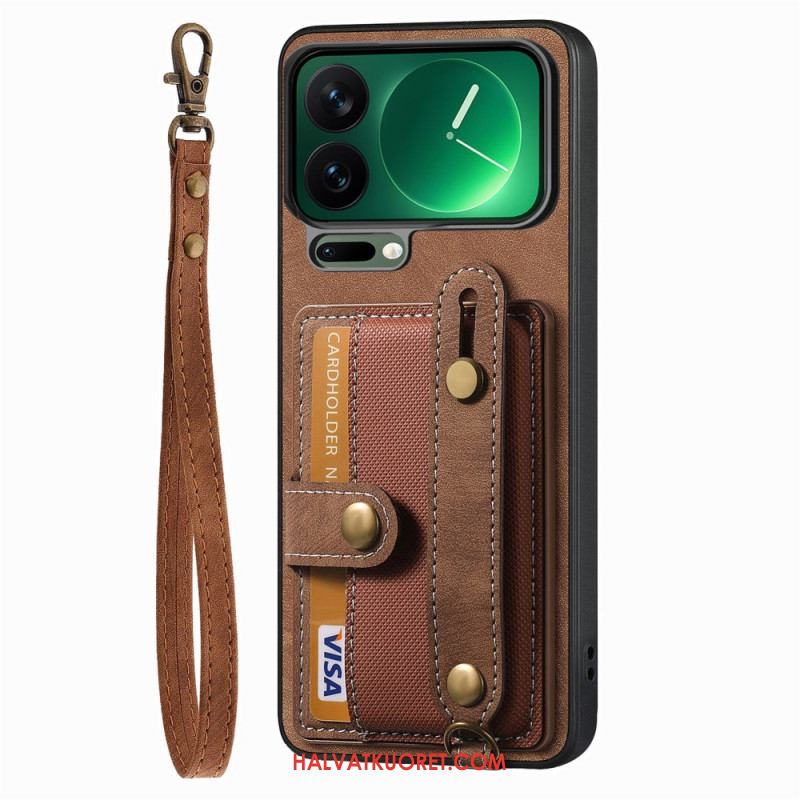 Kuori Xiaomi 17 Pro Korttipaikat Ja Hihna Suojakuori