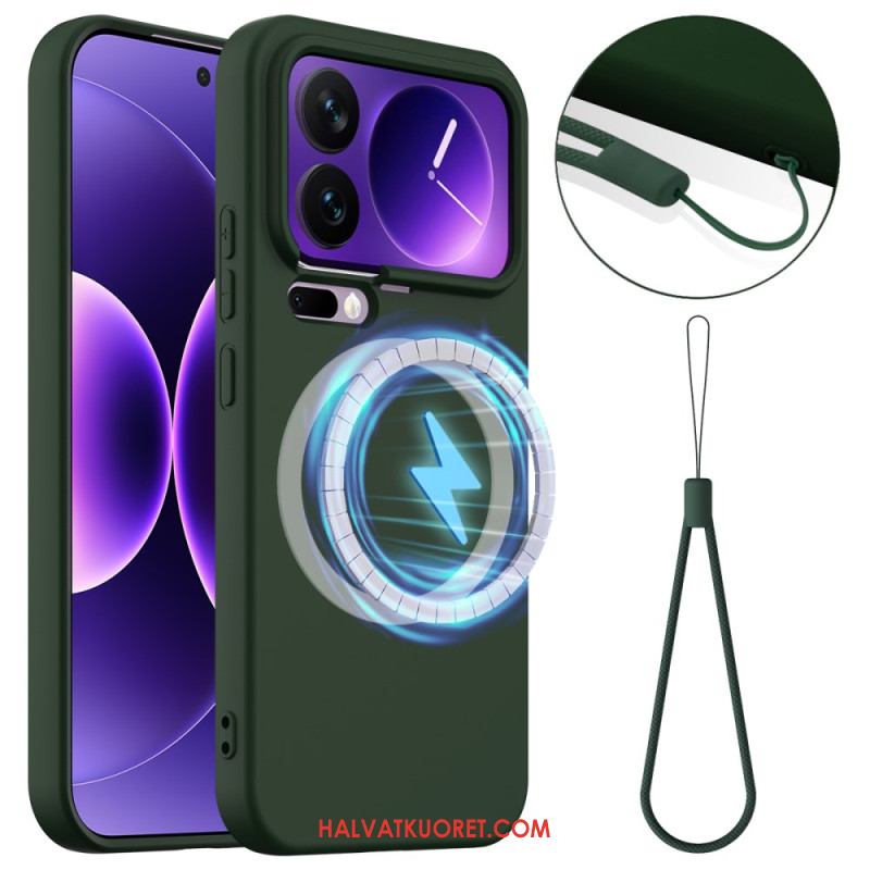 Kuori Xiaomi 17 Pro Magneettinen Nestemäinen Silikoni