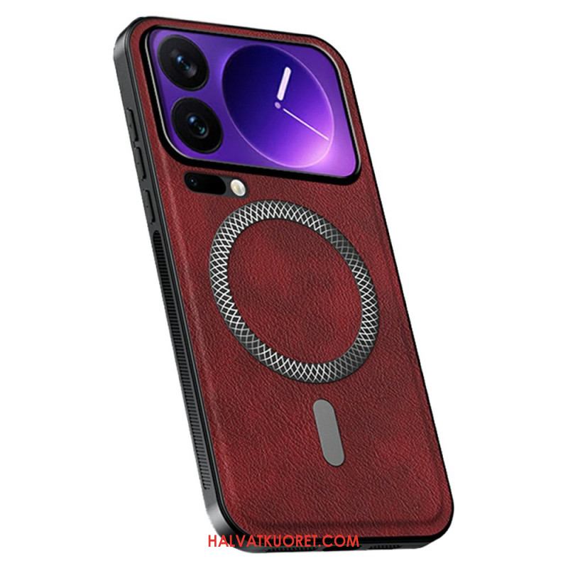 Kuori Xiaomi 17 Pro Magsafe Nahkaefekti