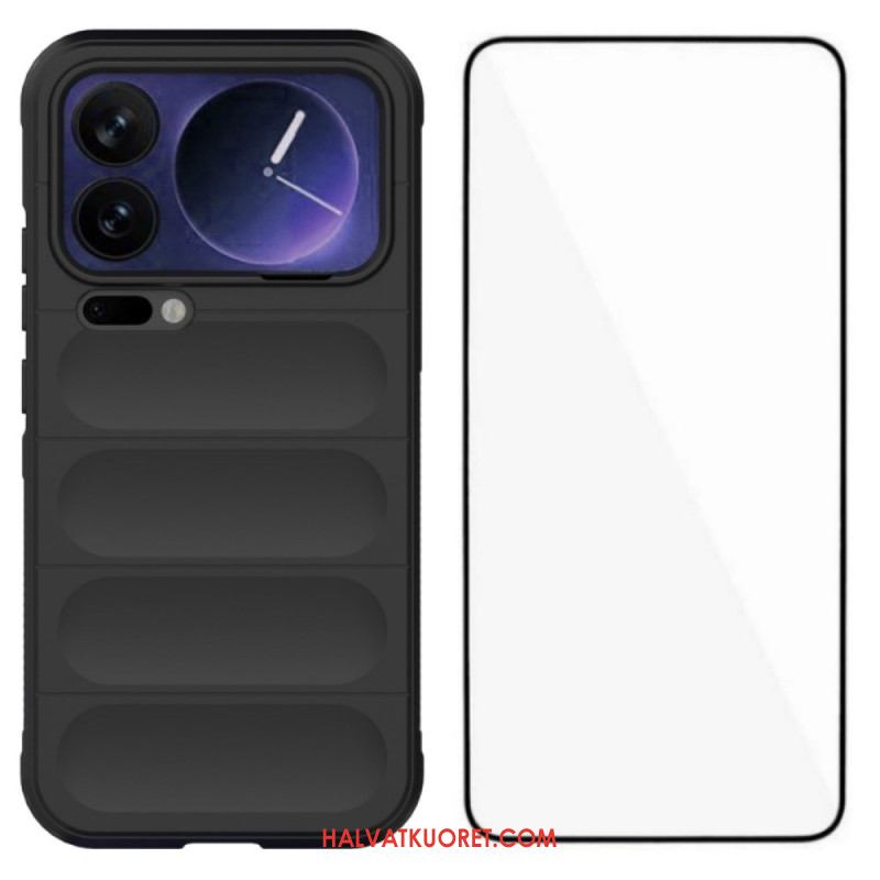 Kuori Xiaomi 17 Pro Max Liukumaton Näytönsuojalla