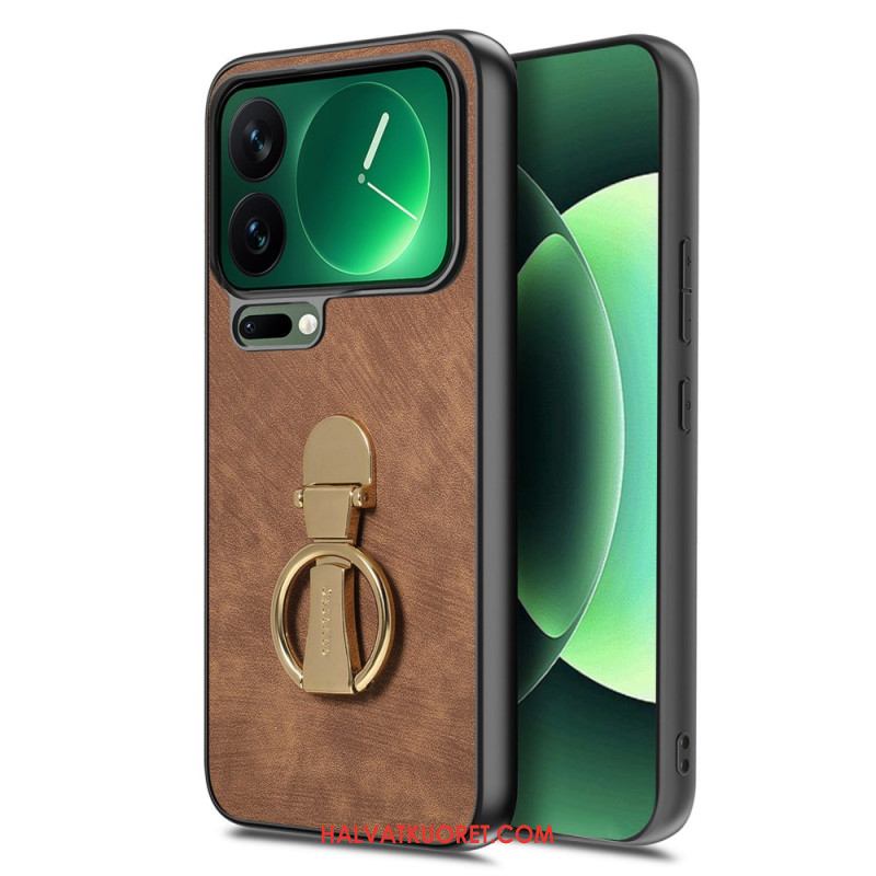 Kuori Xiaomi 17 Pro Taitettava Ja Retrokuvioitu Jalusta Caseneo