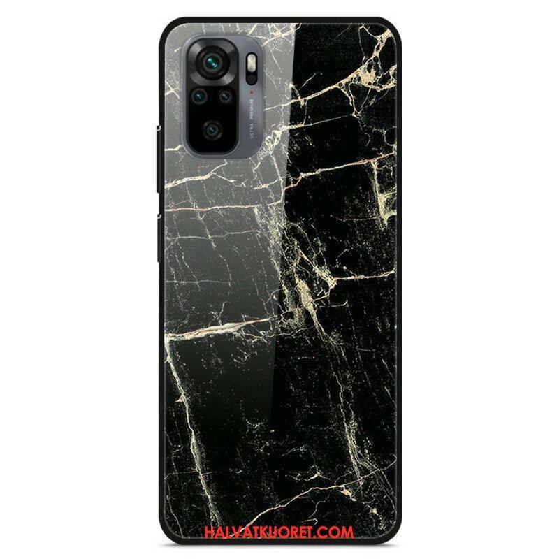 Kuori Xiaomi Redmi Note 10 / 10S Supreme Marble Karkaistu Lasi