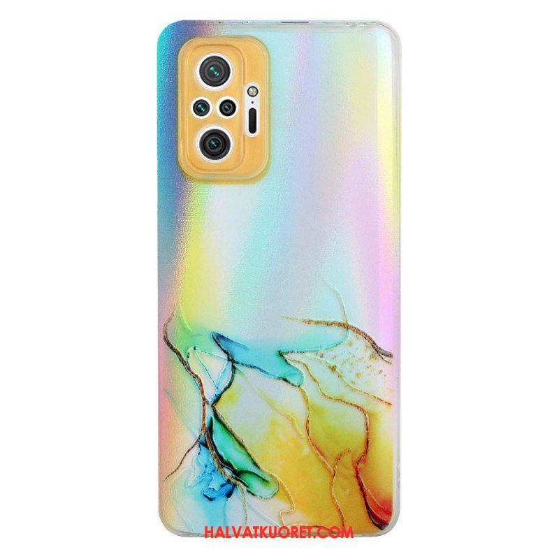 Kuori Xiaomi Redmi Note 10 Pro Laserefekti Marble