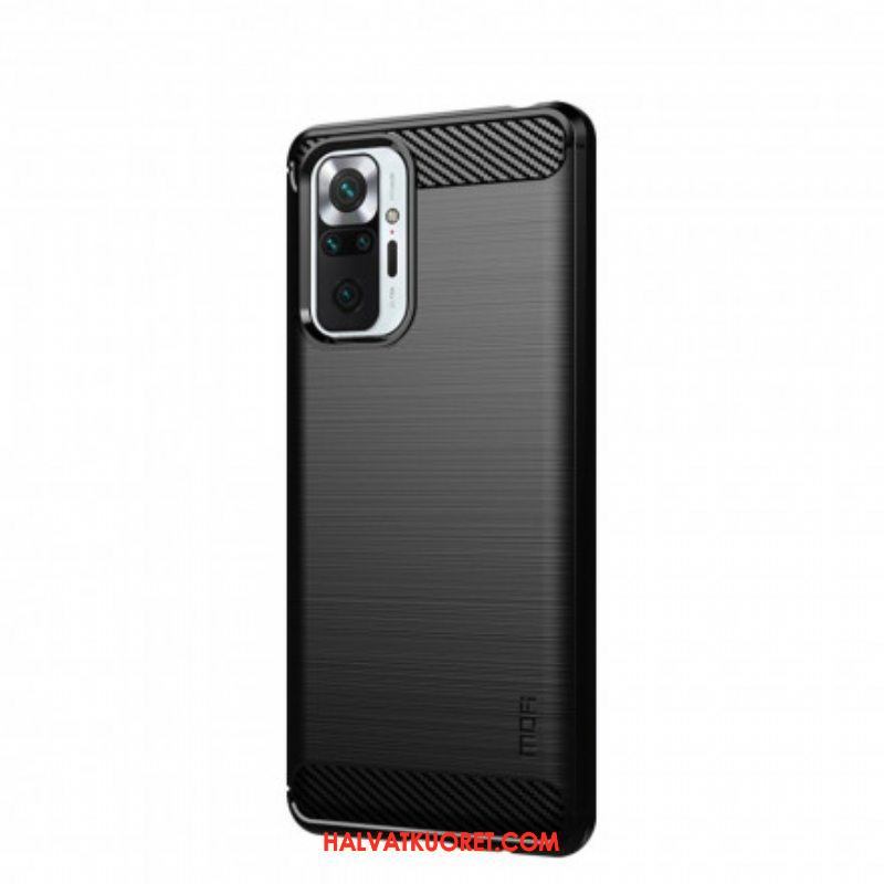Kuori Xiaomi Redmi Note 10 Pro Mofi Harjattu Hiilikuitu