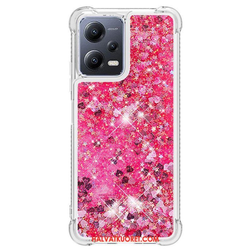 Kuori Xiaomi Redmi Note 12 5G Värikkäitä Paljetteja