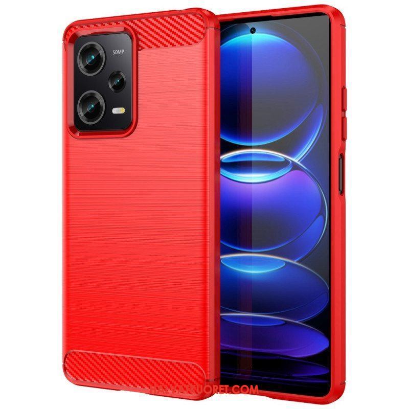 Kuori Xiaomi Redmi Note 12 Pro Harjattua Hiilikuitua