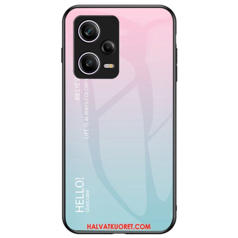 Kuori Xiaomi Redmi Note 12 Pro Karkaistu Lasi Hello