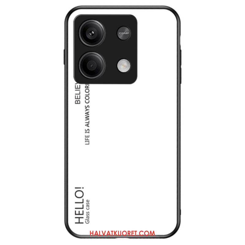Kuori Xiaomi Redmi Note 13 5g Gradienttivärikarkaistu Lasi