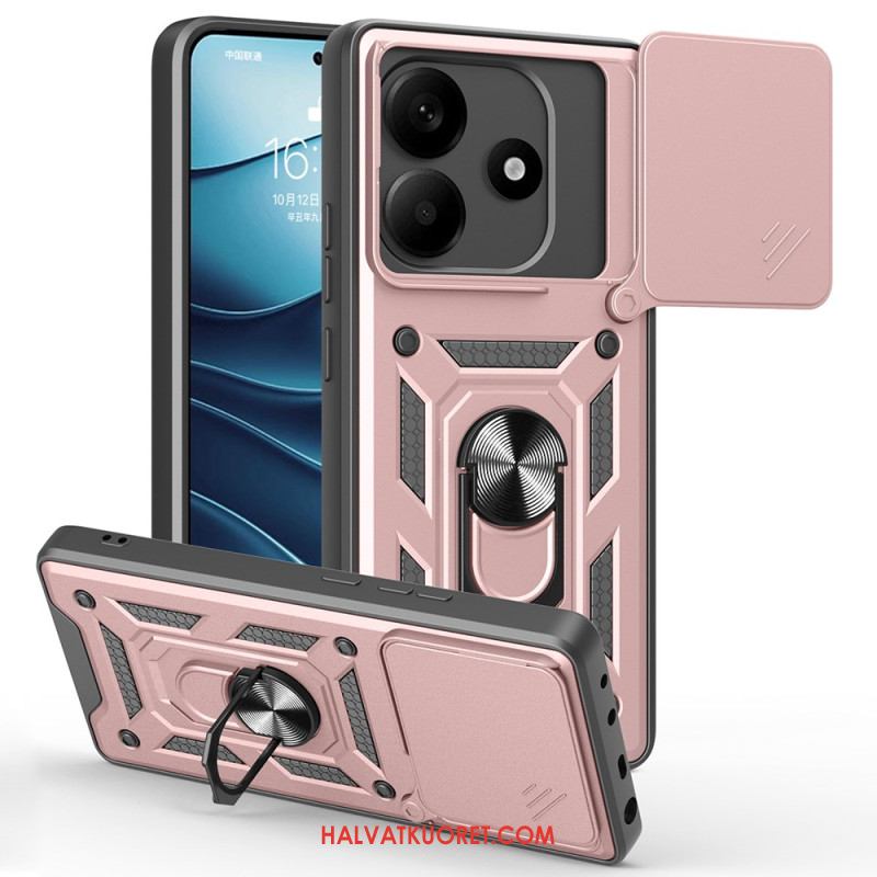 Kuori Xiaomi Redmi Note 14 5g Liukuva Kameran Suojus Ja Jalusta