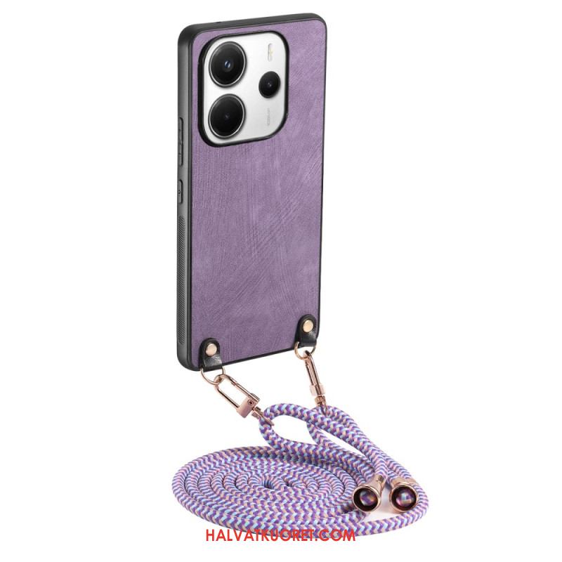 Kuori Xiaomi Redmi Note 14 5g Mokkanahkakuvioinen Suojakuori