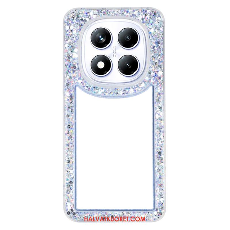 Kuori Xiaomi Redmi Note 14 Pro 4g Läpinäkyvä Kimaltelevilla Reunoilla Suojakuori