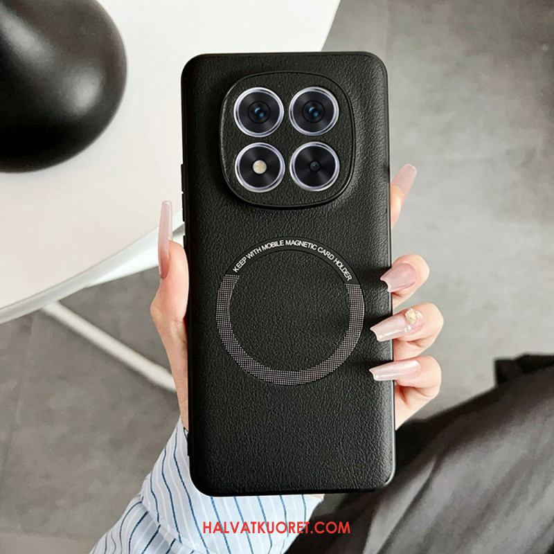 Kuori Xiaomi Redmi Note 14 Pro 5g Magsafe-yhteensopiva Nahkaefekti