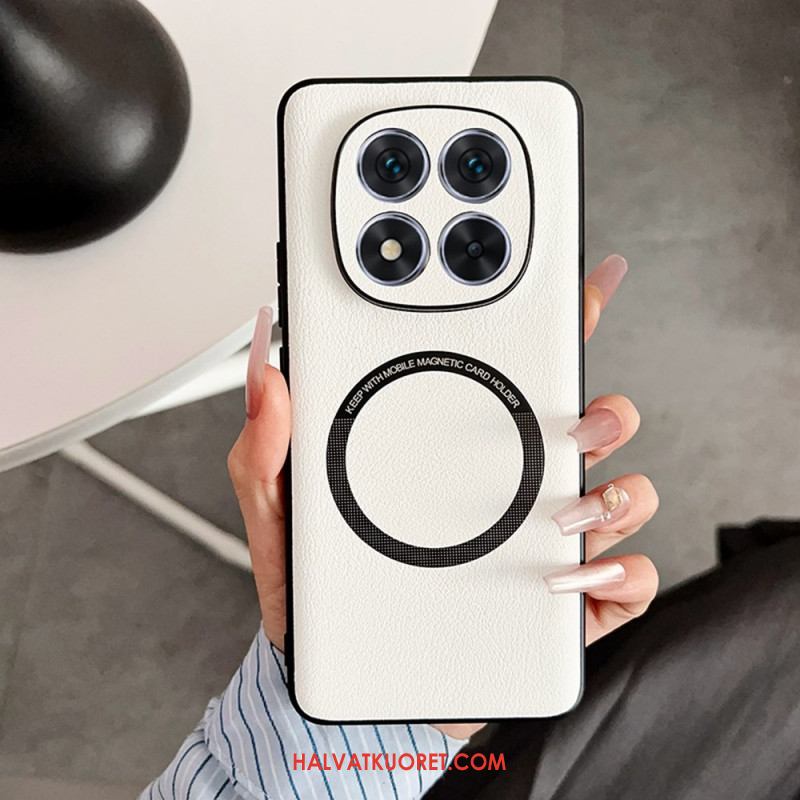 Kuori Xiaomi Redmi Note 14 Pro 5g Magsafe-yhteensopiva Nahkaefekti