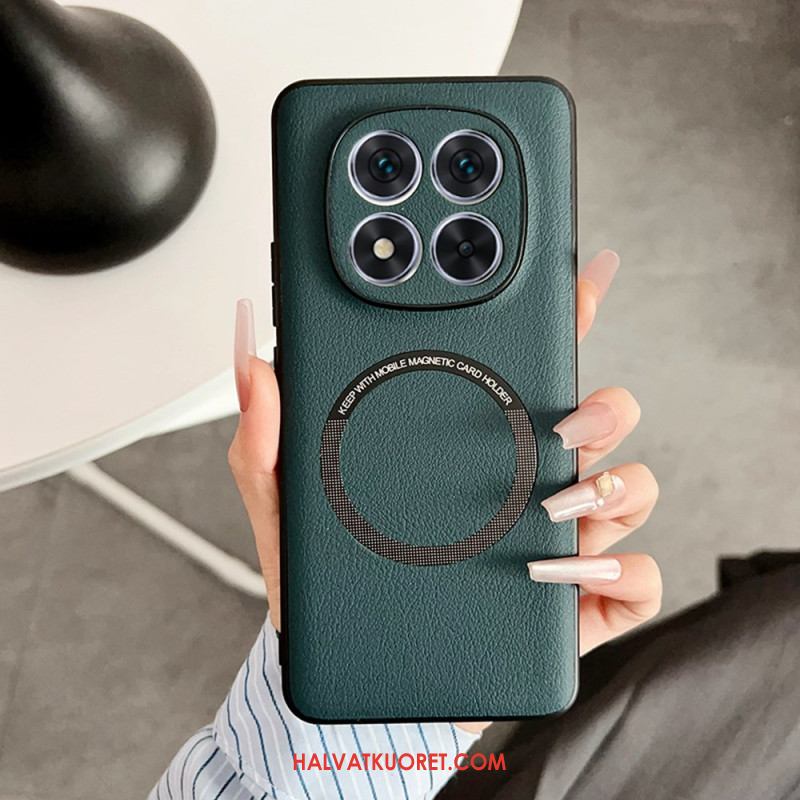 Kuori Xiaomi Redmi Note 14 Pro 5g Magsafe-yhteensopiva Nahkaefekti