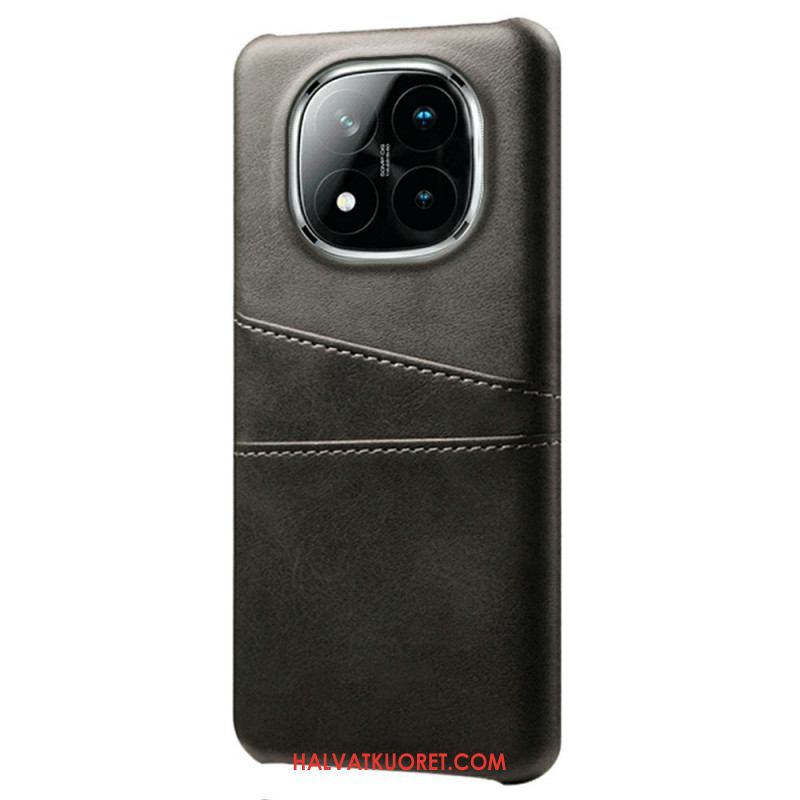 Kuori Xiaomi Redmi Note 14 Pro Plus 5g Nahkaefektikorttikotelo