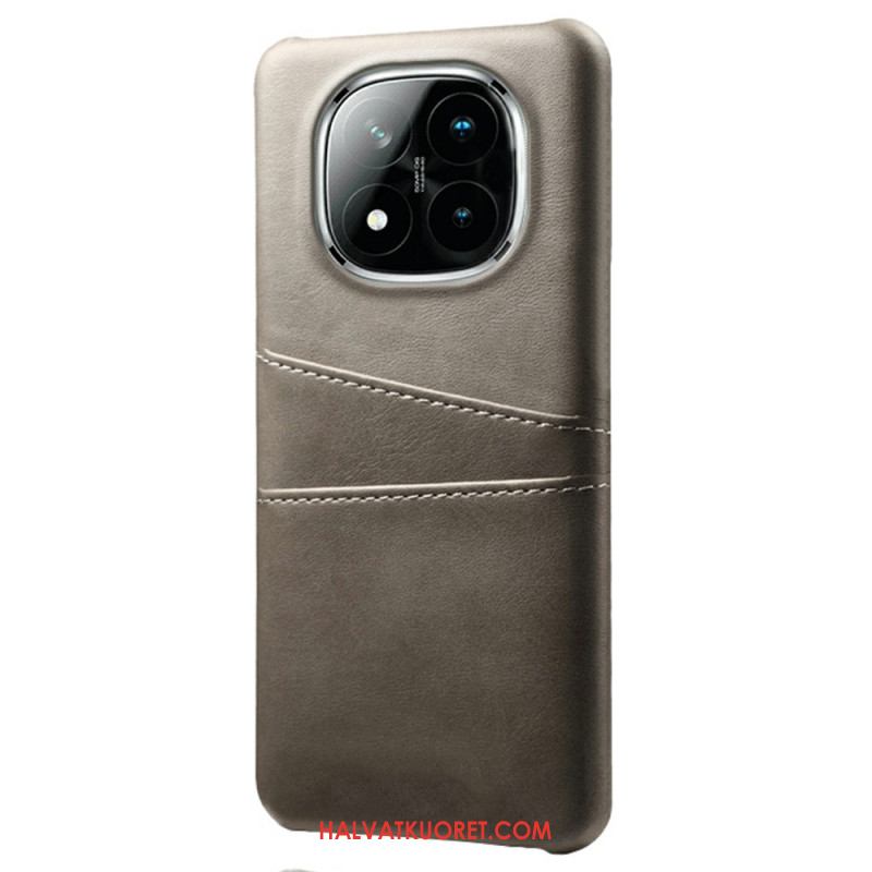 Kuori Xiaomi Redmi Note 14 Pro Plus 5g Nahkaefektikorttikotelo