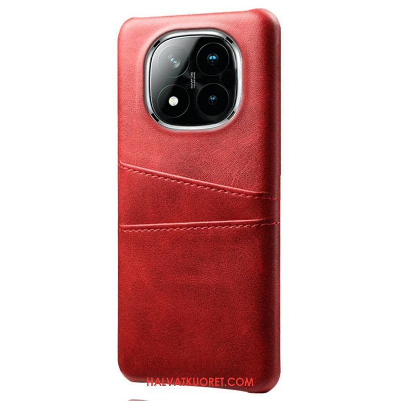 Kuori Xiaomi Redmi Note 14 Pro Plus 5g Nahkaefektikorttikotelo