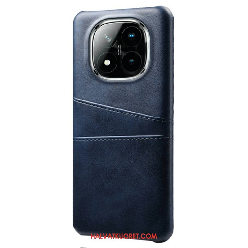 Kuori Xiaomi Redmi Note 14 Pro Plus 5g Nahkaefektikorttikotelo